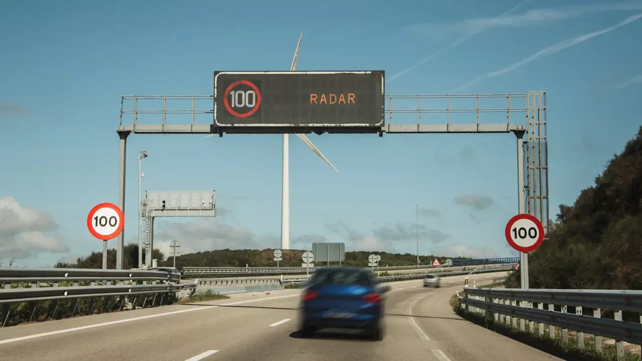 Cómo saber en qué carril de la carrretera está multando un radar de velocidad