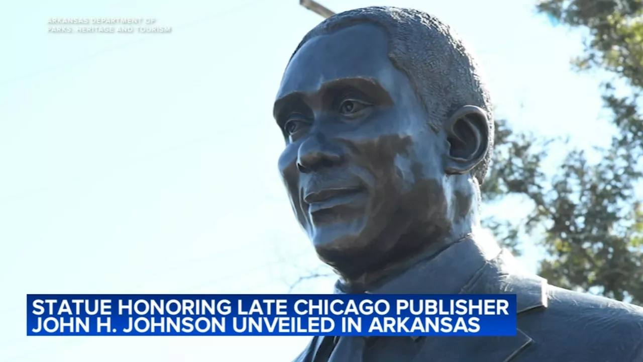 John H. Johnson Day: Founder of iconic Chicago-based publishing company honored with hometown statue