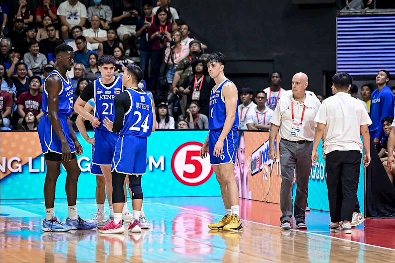 Lack of 'playing chemistry' hounds Ateneo's title defense