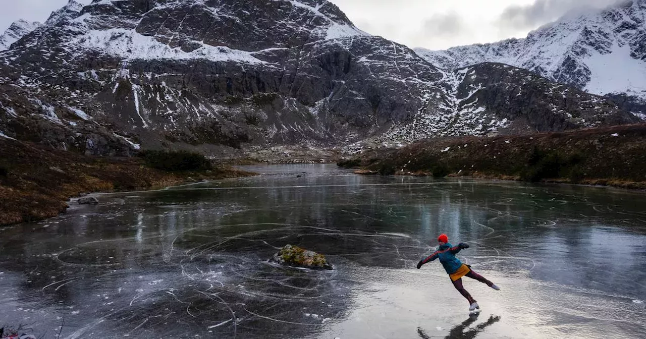 Alaskans Drawn To Alpine Lakes For ‘once-in-a-decade’ Ice Skating ...