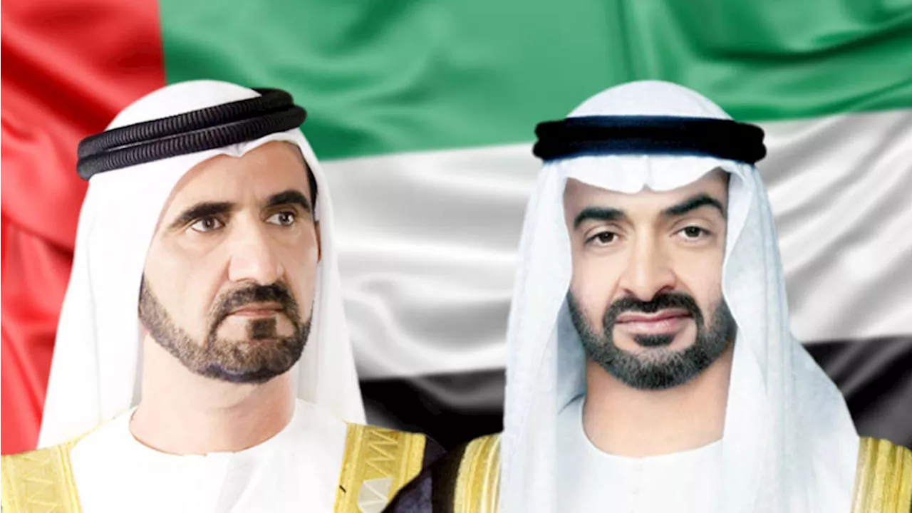 محمد بن زايد ومحمد بن راشد يهنئان السعودية باستضافة مونديال 2034