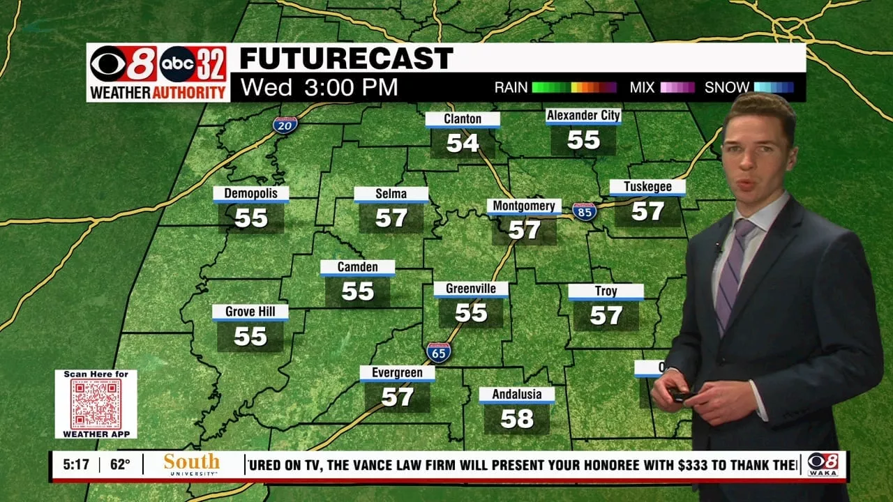 Near-freezing temperatures Halloween and Wednesday night