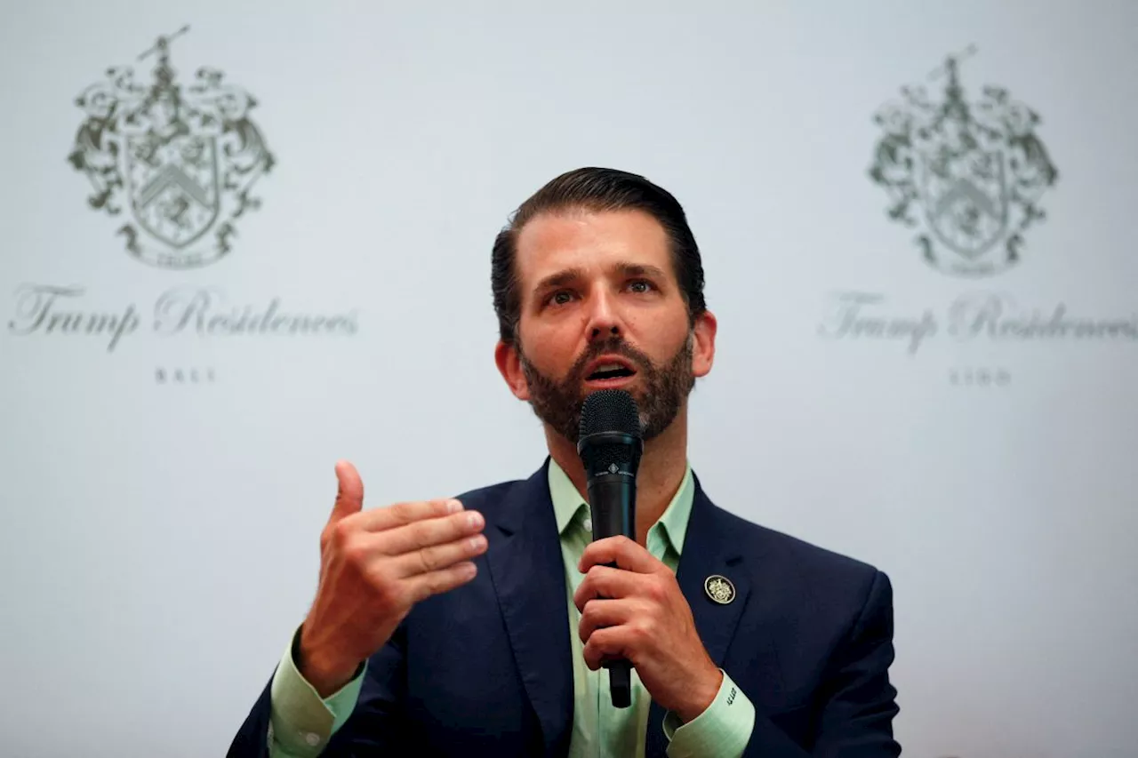 Donald Trump Jr jadi saksi persidangan kasus perdata ayahnya