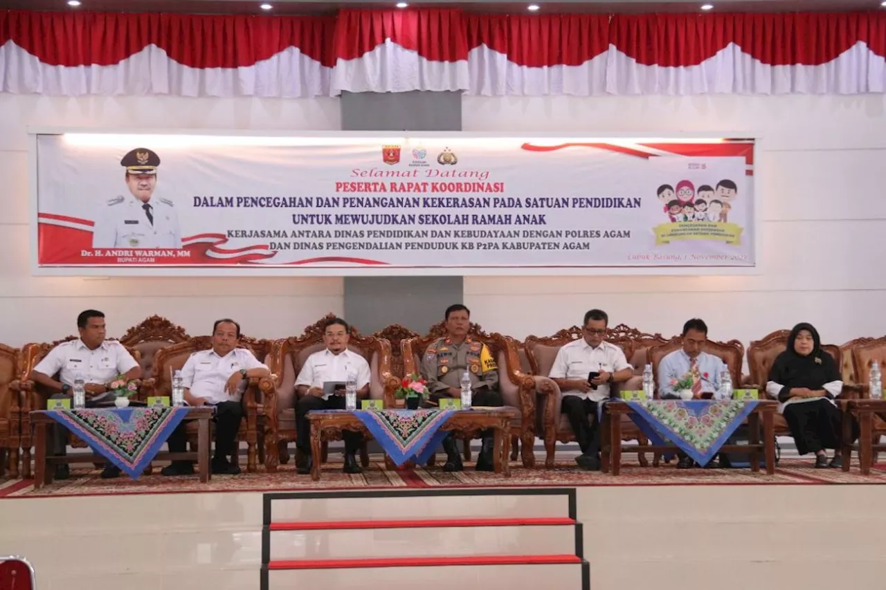 Pemkab Agam cegah kekerasan di satuan pendidikan