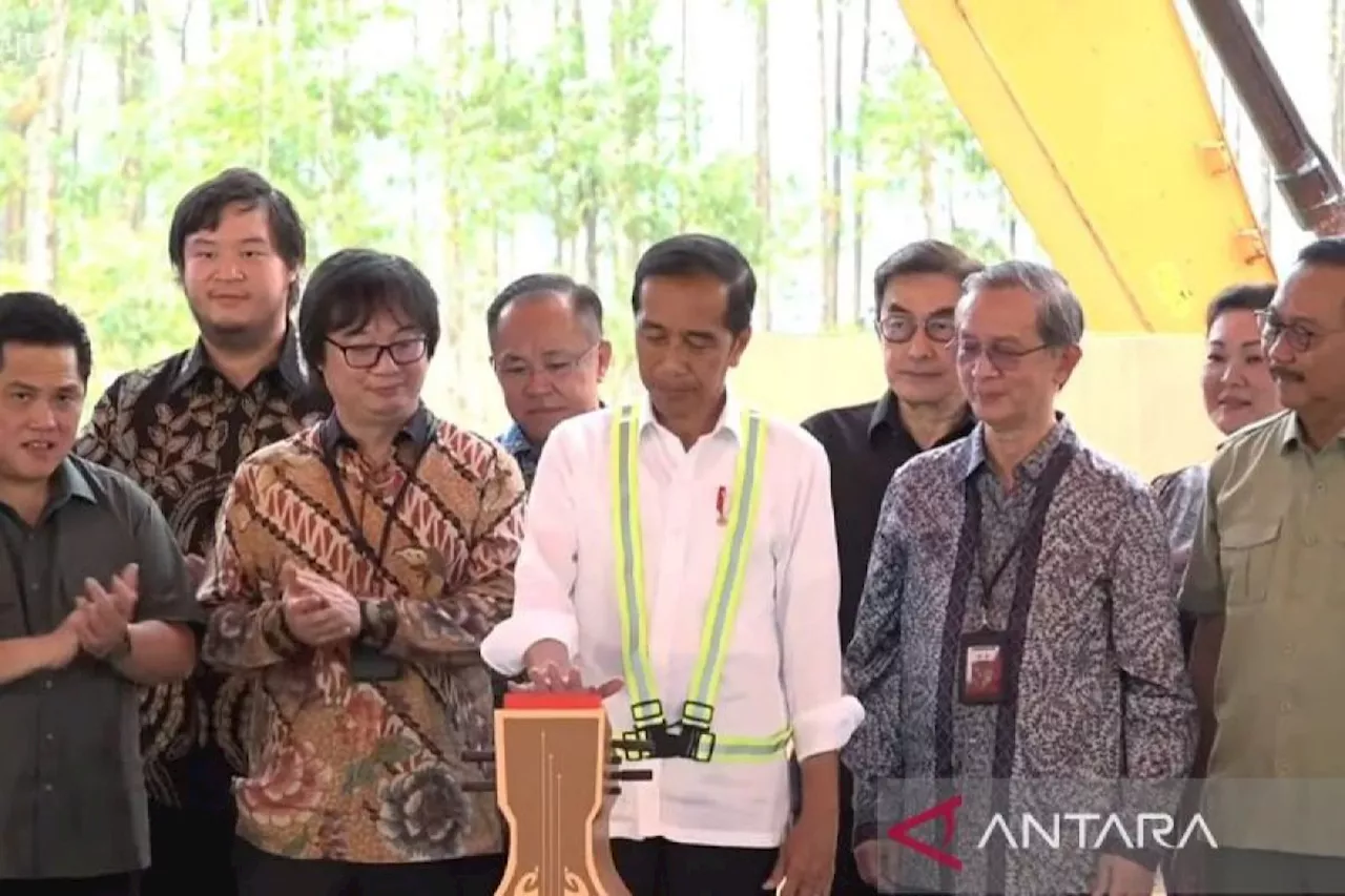 Presiden resmikan 'groundbreaking' pembangunan hotel-mal di IKN