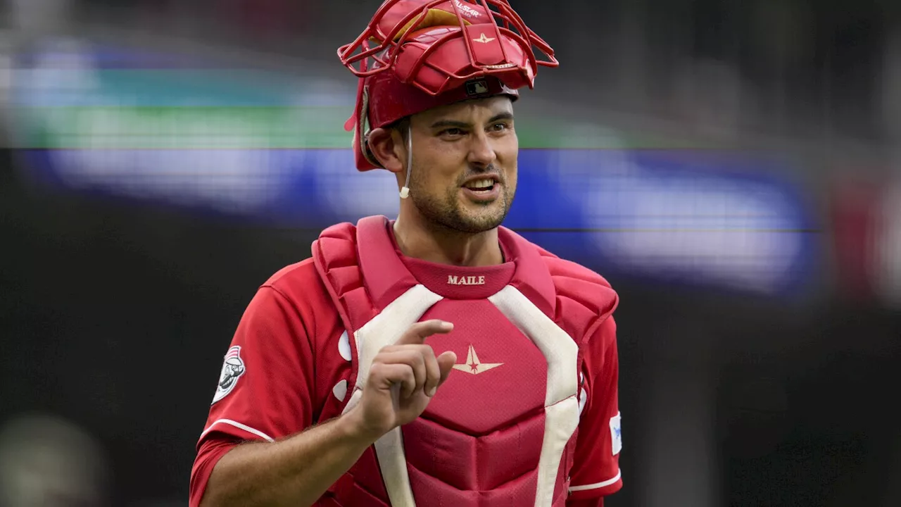 Catcher Luke Maile guaranteed $3.5 million from contract with Cincinnati Reds