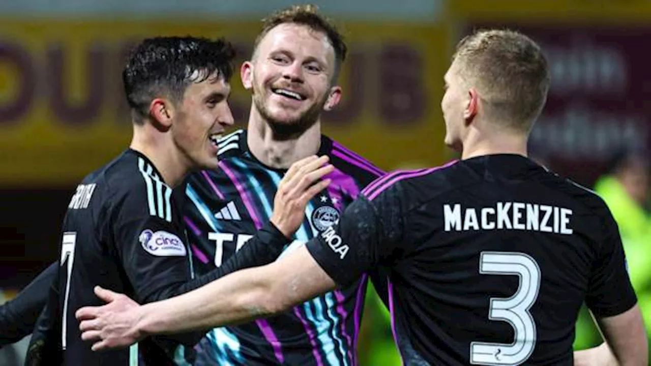 Aberdeen bounce back to prolong Motherwell's woes