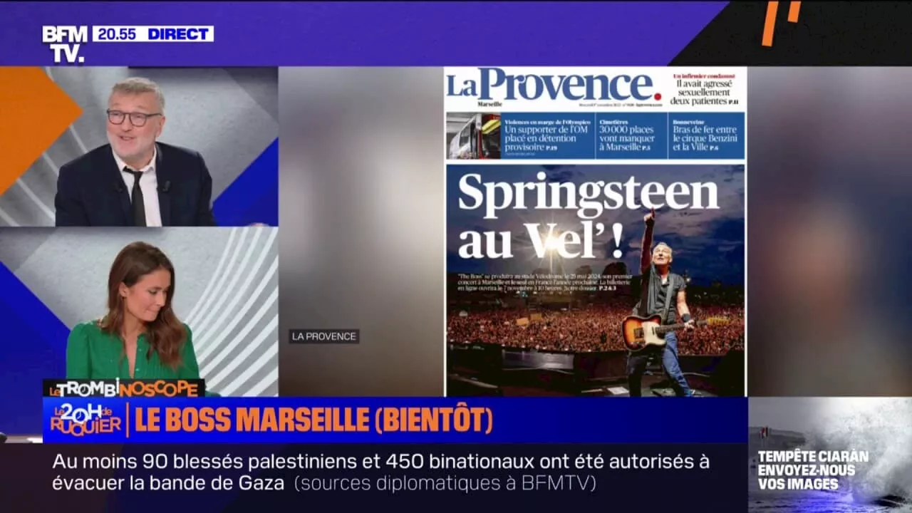 Le boss de Marseille (bientôt), Bruce Springsteen