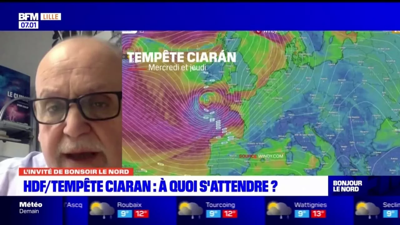 Tempête Ciaran: à quoi s'attendre dans les Hauts-de-France?