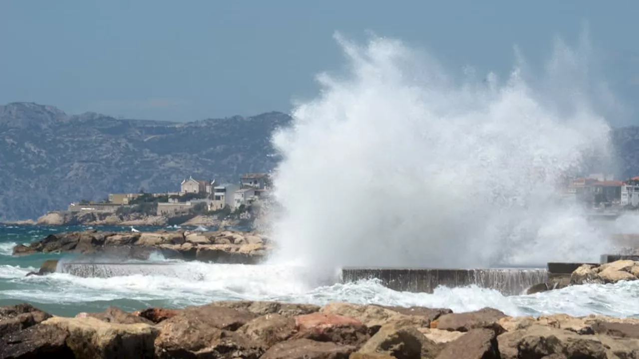 Vagues-submersion: les Bouches-du-Rhône, le Var et les Alpes-Maritimes en vigilance orange