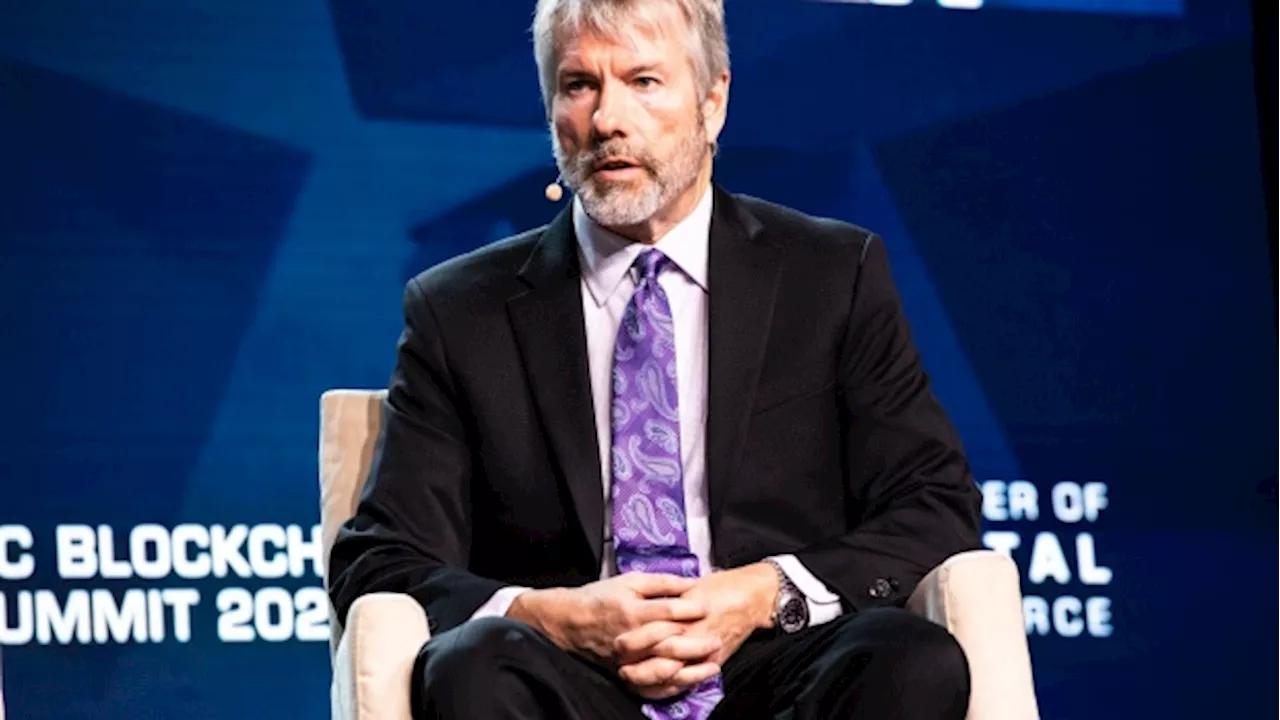 Saylor’s MicroStrategy Posts Loss After Writing Down Bitcoin Holdings