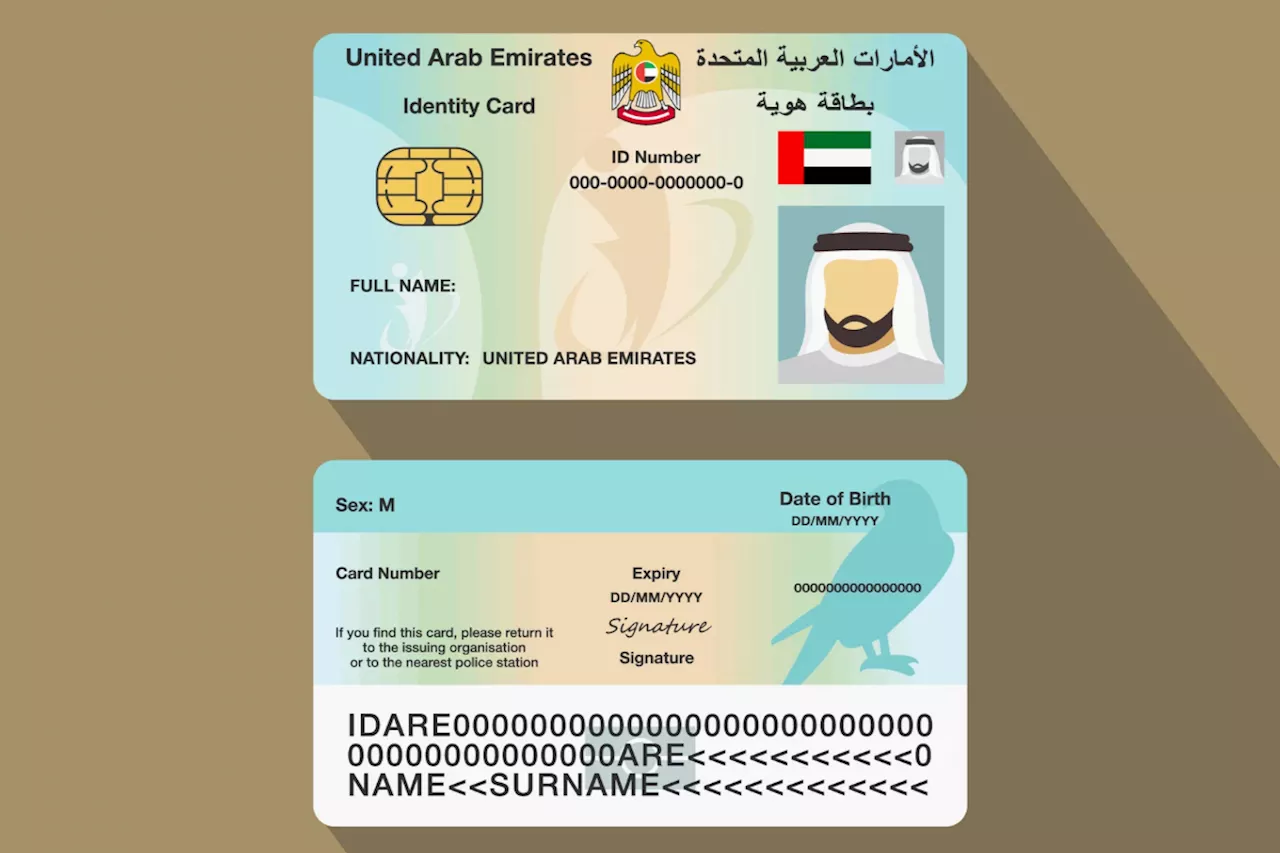 Emirates ID card renewal fee update for Pakistan citizens in November 2023