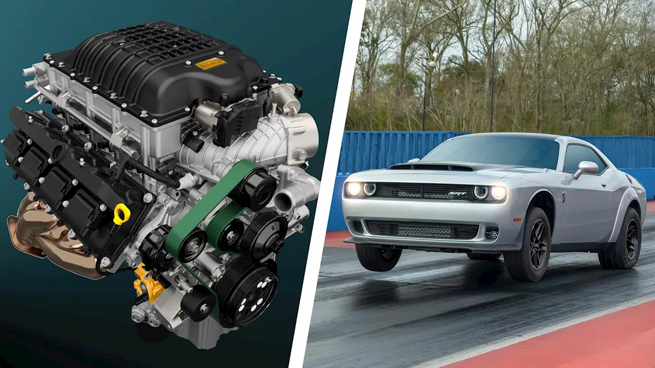 Dodge Introduces 1,025 HP Crate Engine Shared With The Challenger SRT Demon 170