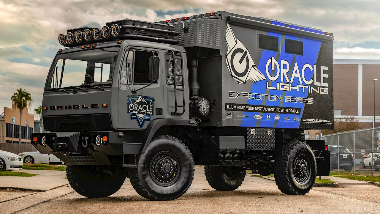 Oracle Lighting Updates And Modernizes 1980s Army Truck As A Capable Expedition Vehicle