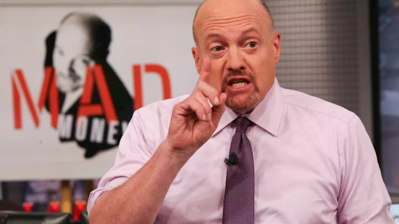 Jim Cramer says a big cloud over the bond market has been lifted