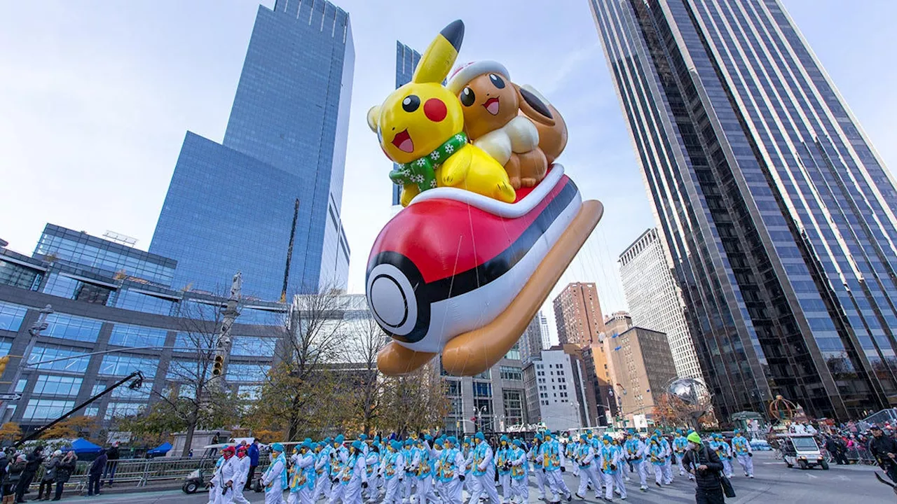 Pokemon Returns to Macy's Thanksgiving Day Parade