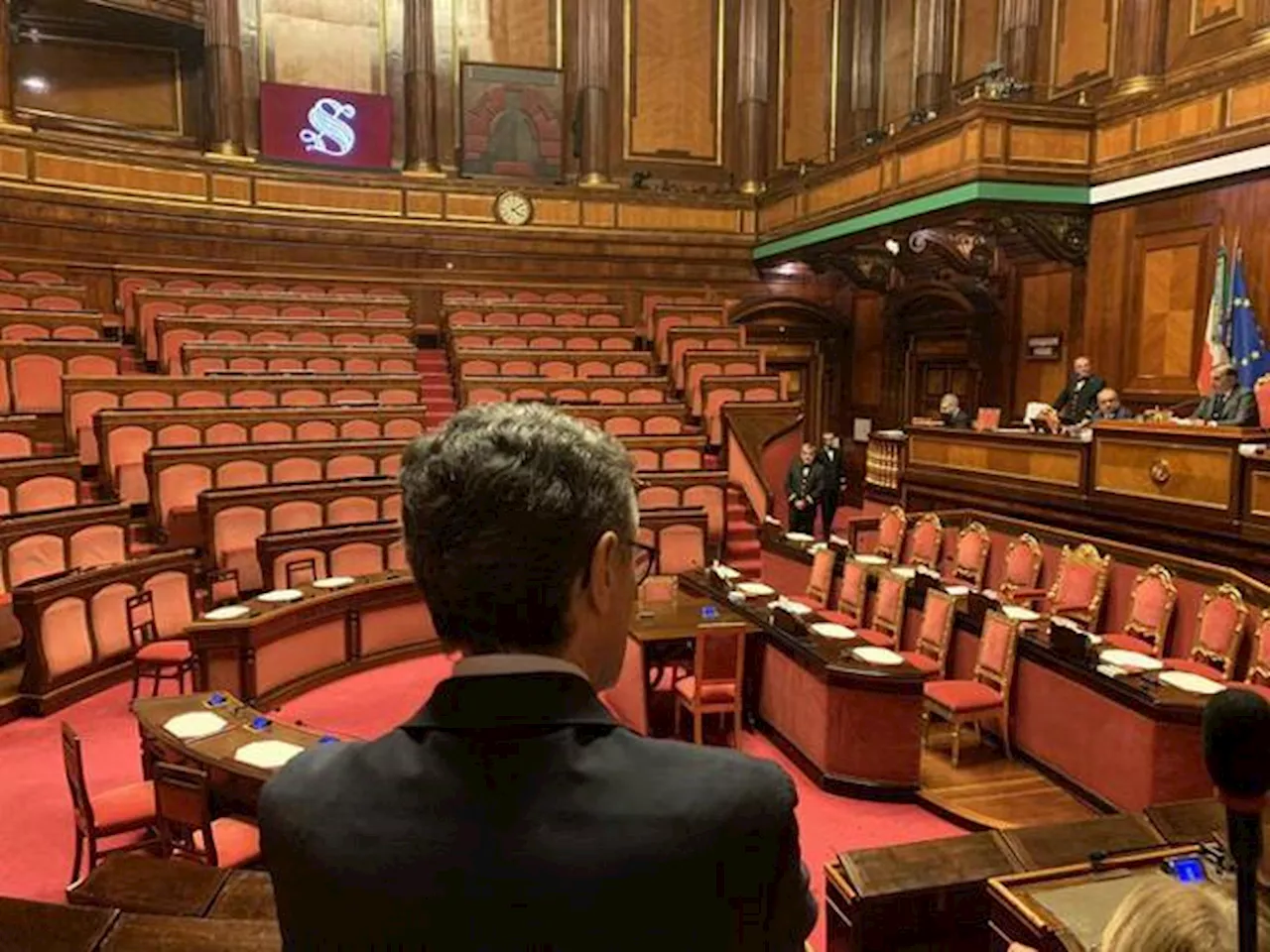 La Manovra arriva al Senato e l’aula nel ponte di Ognissanti è vuota (o quasi)