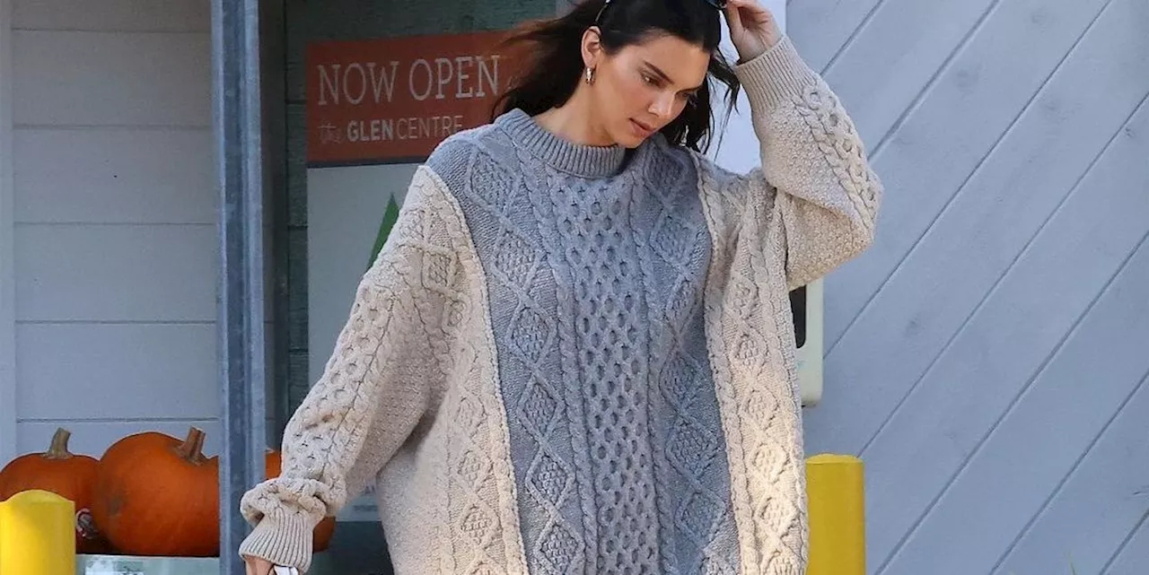 Guida allo shopping dei maxi maglioni per l'inverno da indossare come Kendall Jenner