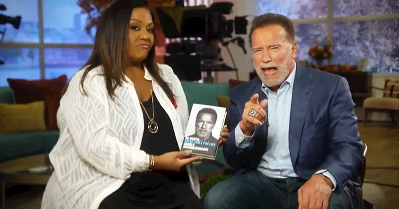 Alison Hammond punched by Arnold Schwarzenegger during ITV interview