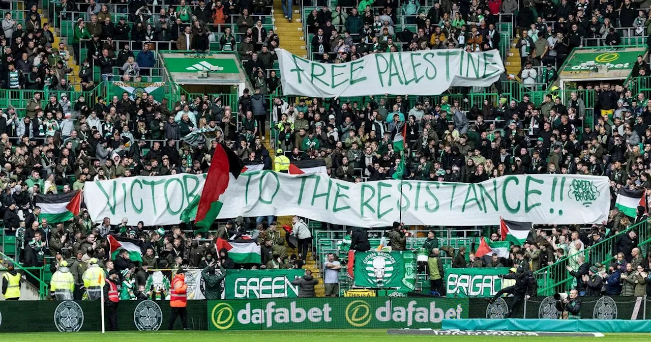 Green Brigade and Celtic fans clash in astonishing on air rammy