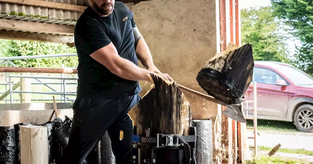 Scots strongman competes to be crowned world’s best wood chopper