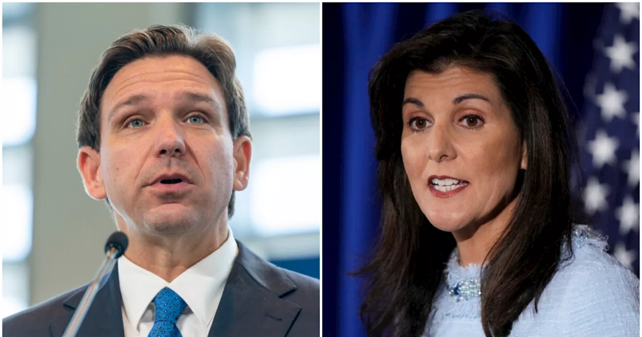 DeSantis hits Iowa airwaves early as he looks to fend off Nikki Haley's rise