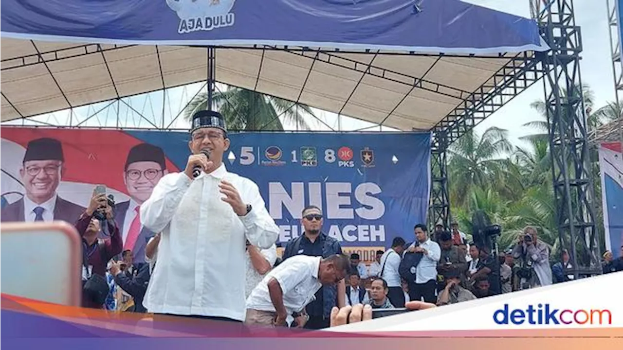 Anies Janjikan Percepatan Pembangunan di Aceh