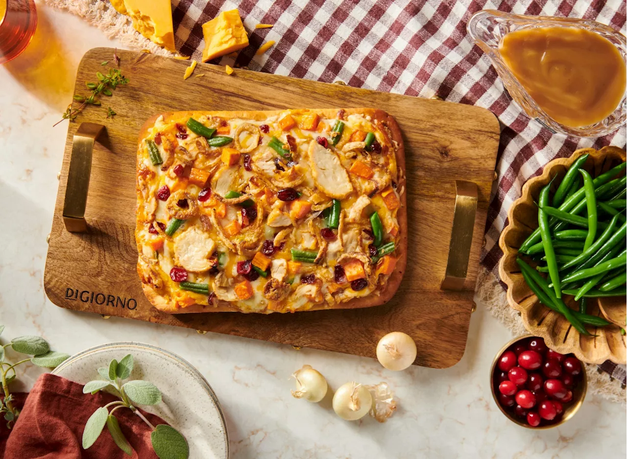 DiGiorno's Wild New Thanksgiving Pizza Is a Hodgepodge of All Your Favorite Holiday Foods