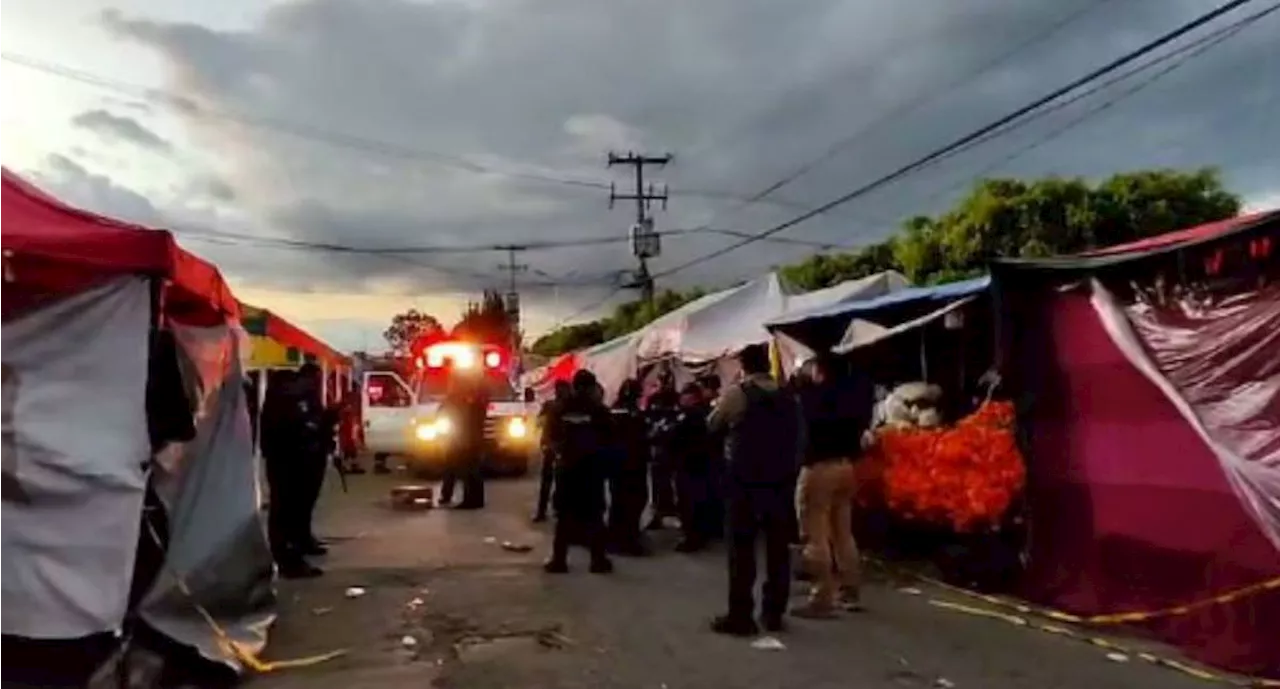 VIDEO: Balacera en mercado de Puebla deja 4 muertos