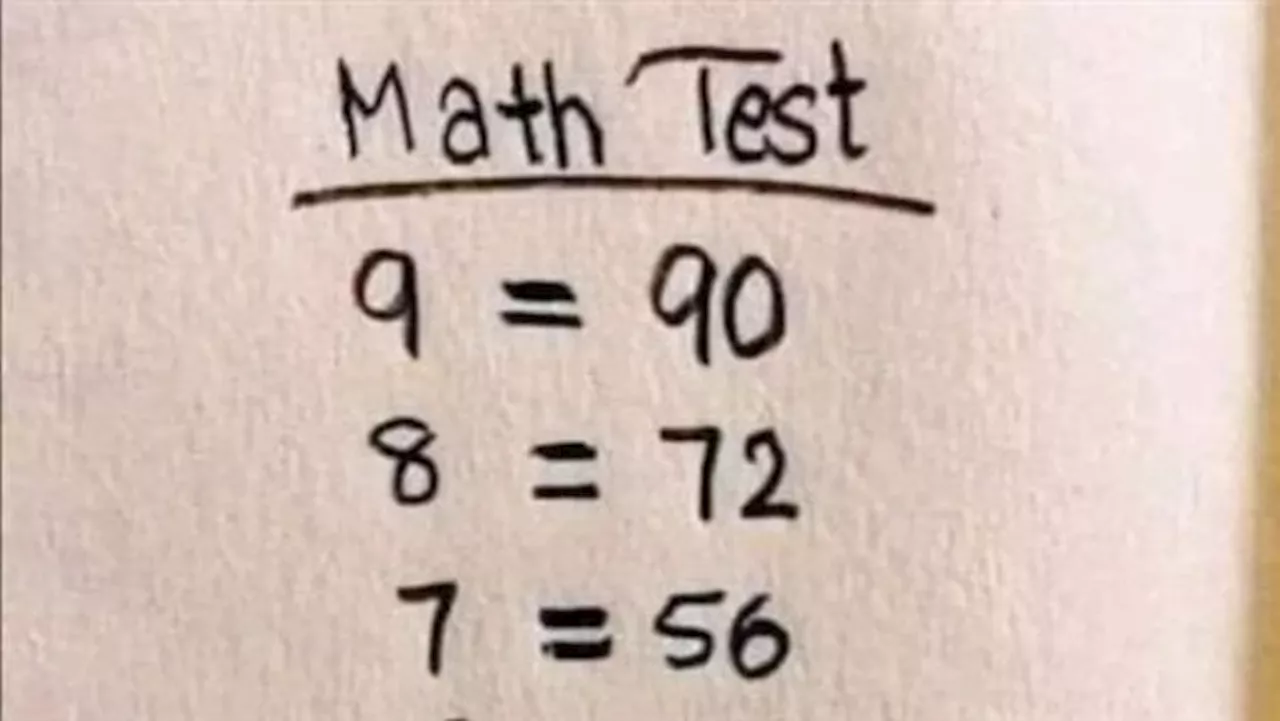 اختبار IQ: هل يمكنك حل هذه المسألة الحسابية في 10 ثواني فقط؟ “الحل نهاية المقال”