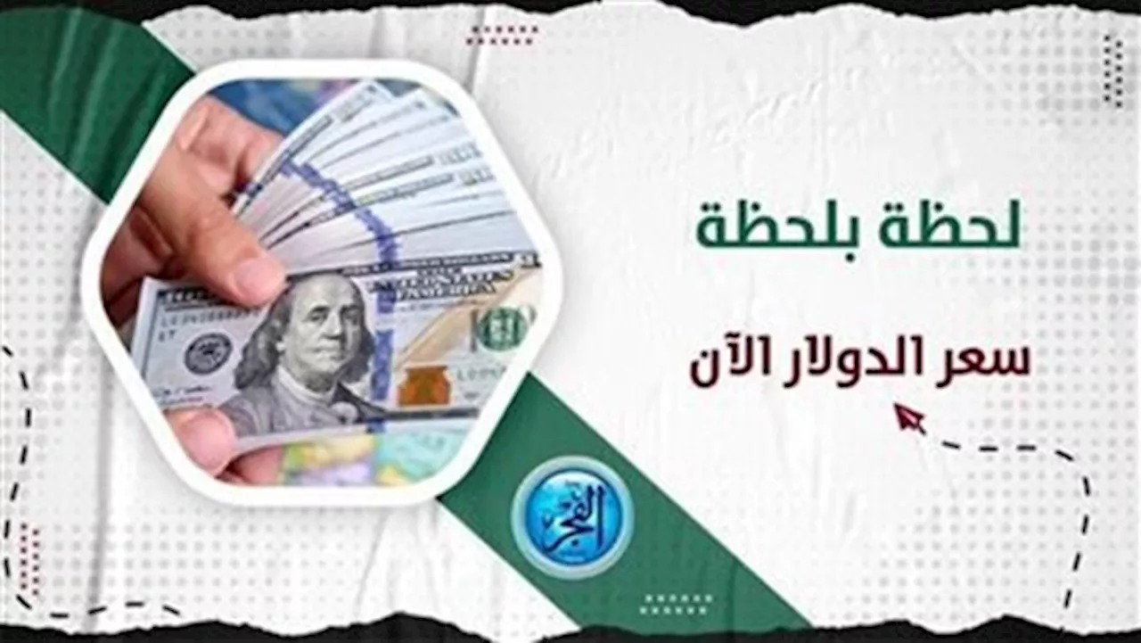 سعر الدولار أمام الجنيه في ختام تعاملات اليوم الأربعاء 1 نوفمبر