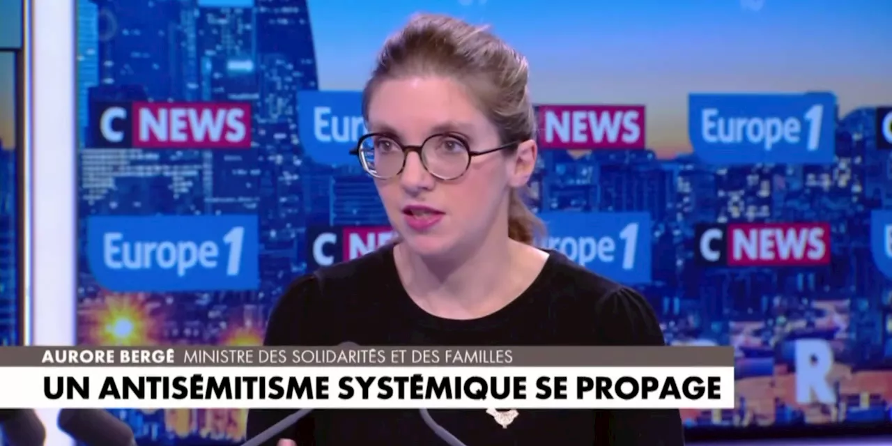 Israël-Hamas : «L'antisionisme est une forme renouvelée d'antisémitisme», estime Aurore Bergé