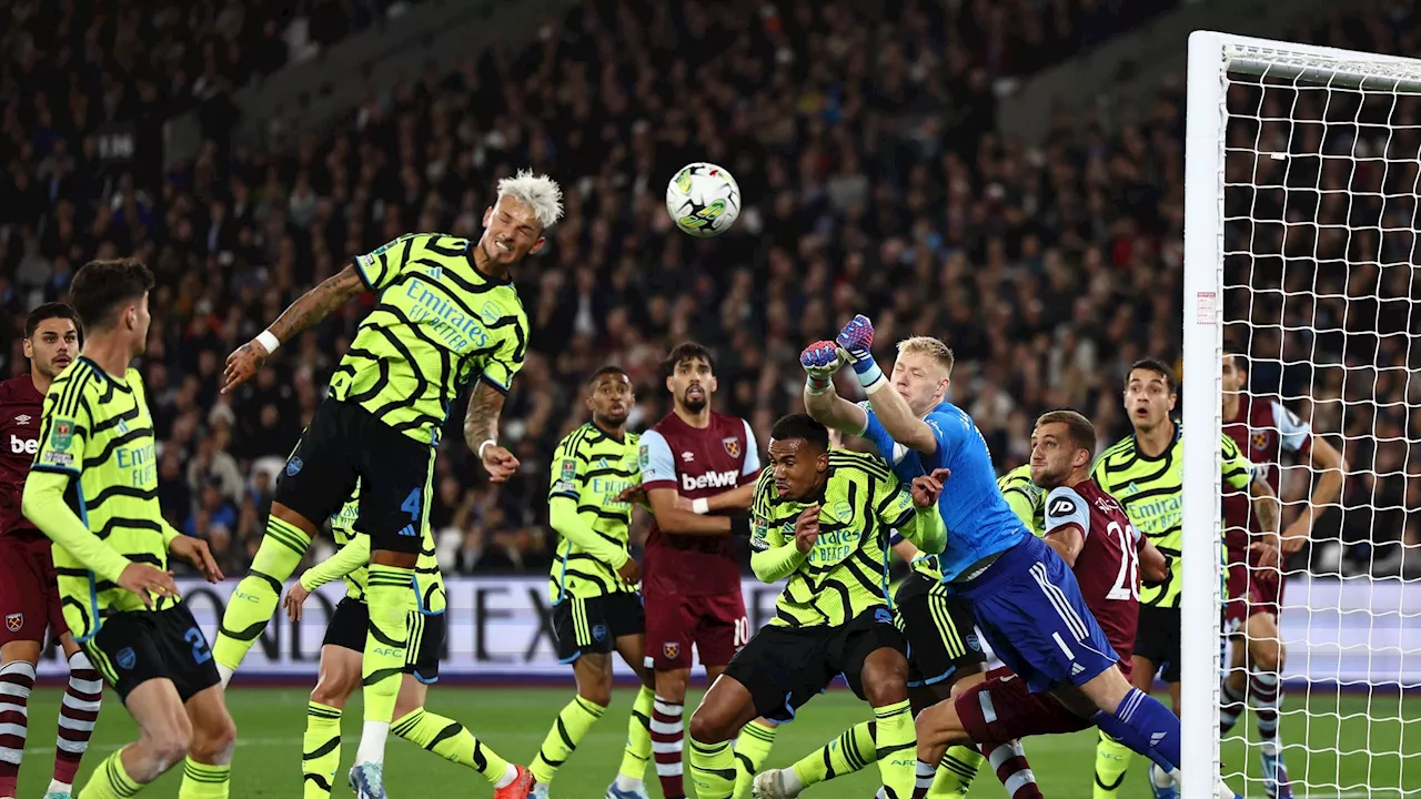 West Ham écrase Arsenal (3-1) en 8e de finale