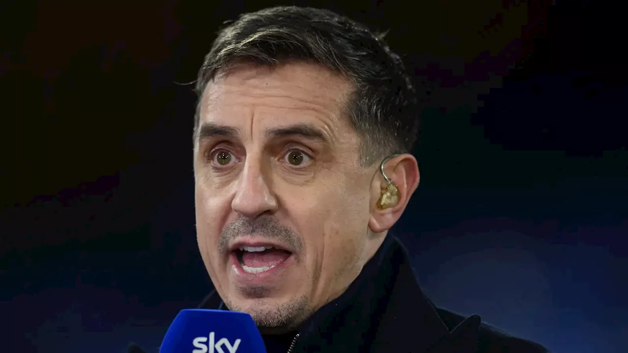 Gary Neville epitomises ‘delirium to despair’ Man Utd problem as pundit told to ‘get a grip’