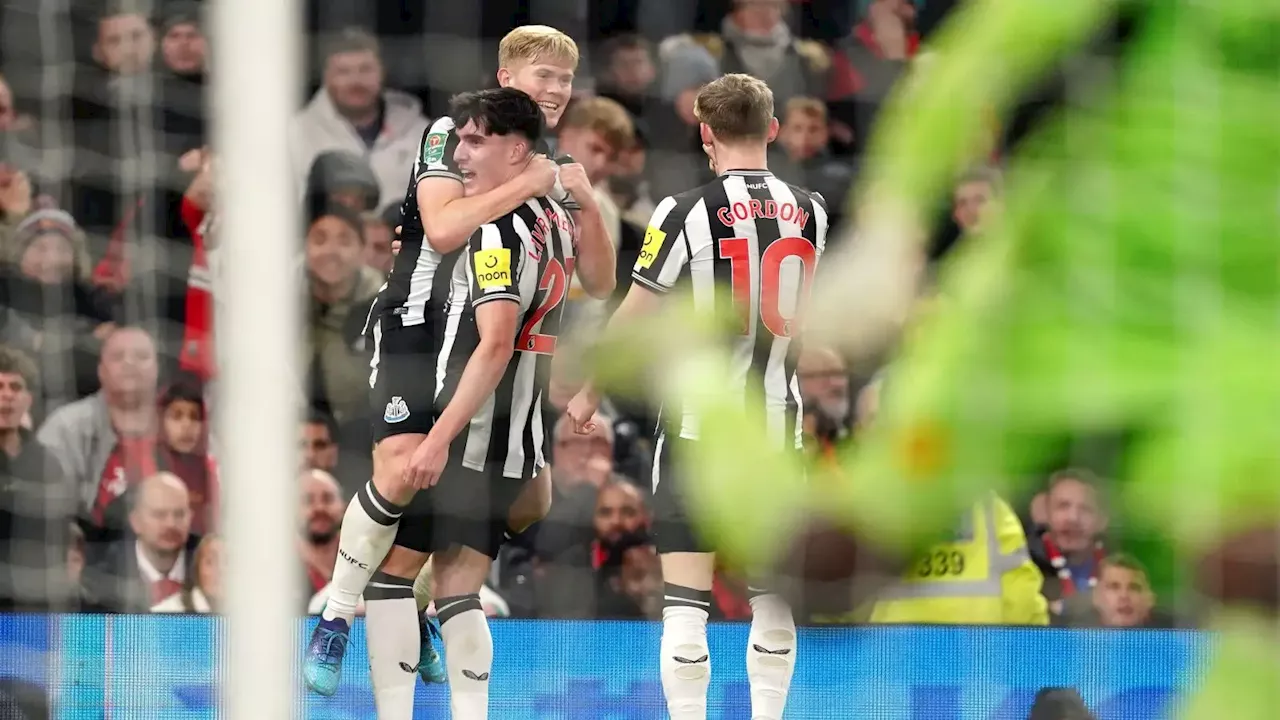 Man Utd 0-3 Newcastle: Woeful Red Devils knocked out of Carabao Cup in rematch of 22/23 final