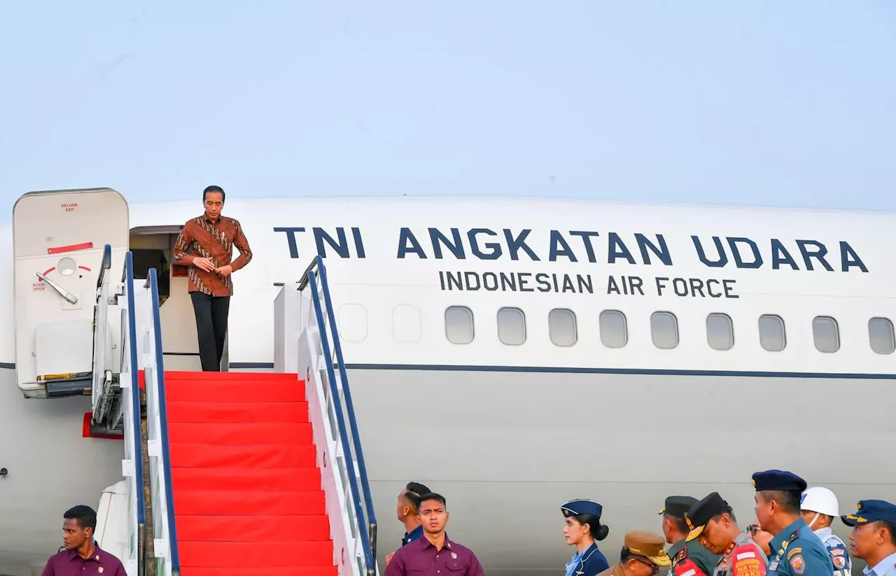 Indonesia’s president breaks ground on airport in new capital