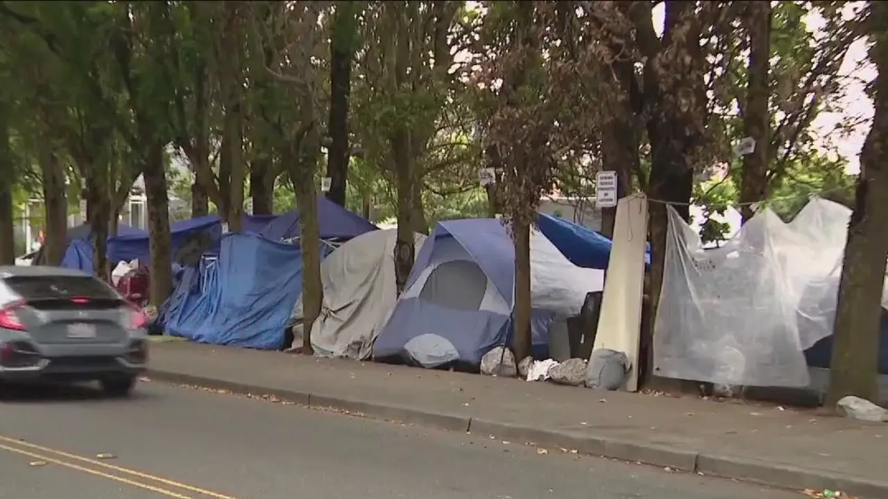 Sanctioned encampment 'temporarily' aids unhoused people at church