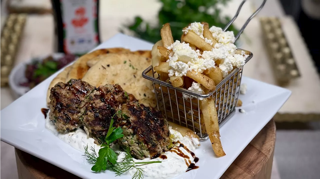 Olivia's embraces its roots with Greek Style Turkey and Lamb Meatballs, cider tradition