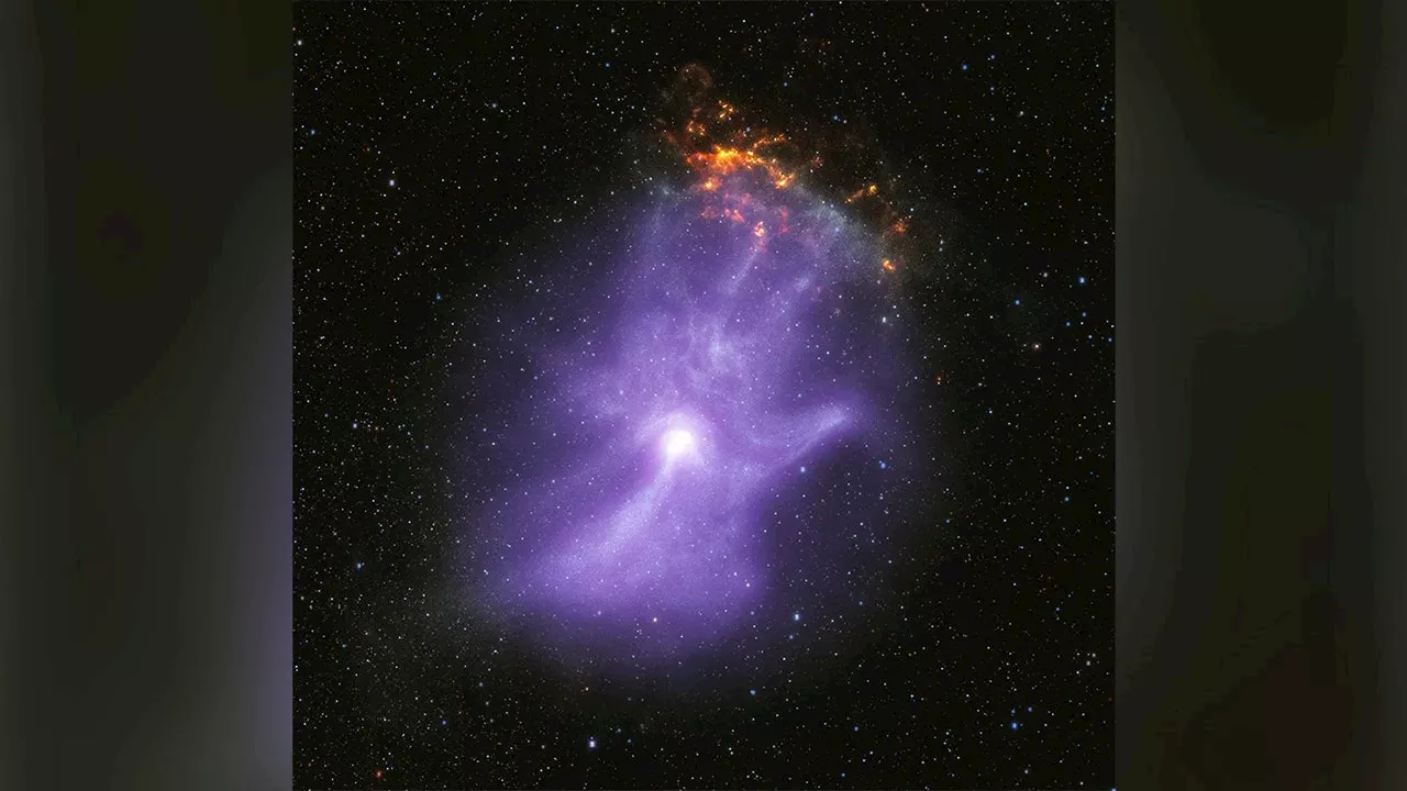 NASA reveals ‘ghostly cosmic hand’ 16,000 light-years from Earth