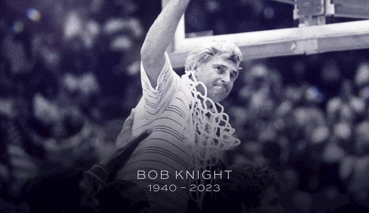 Bob Knight, legendary college basketball coach, dies at 83