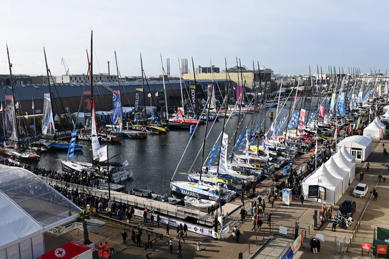 Tempête Ciaran : le village de la Transat Jacques Vabre démonté, des navires toujours à quai