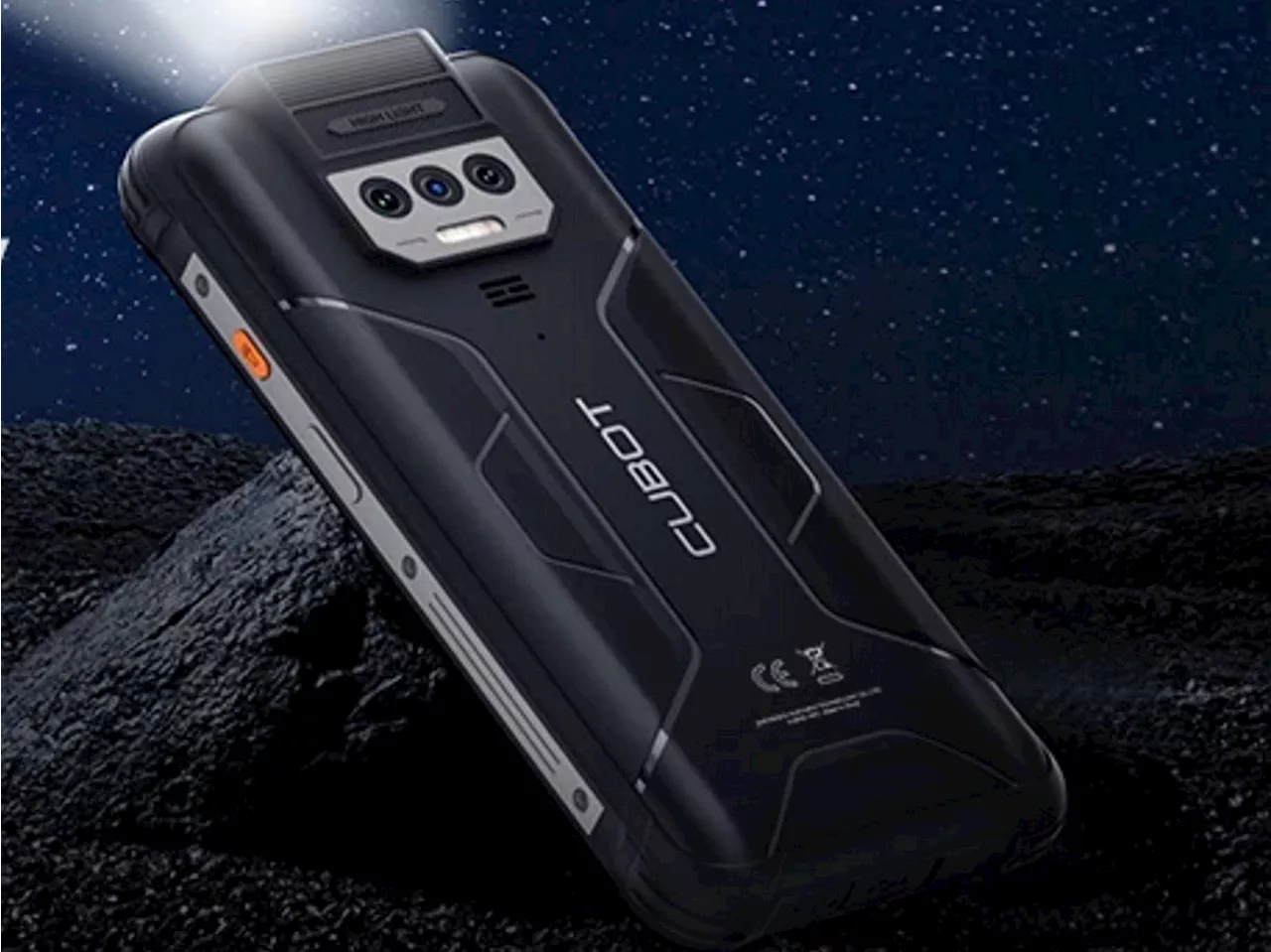 Cubot KingKong 8 rugged smartphone with a bright flashlight and a large battery unveiled