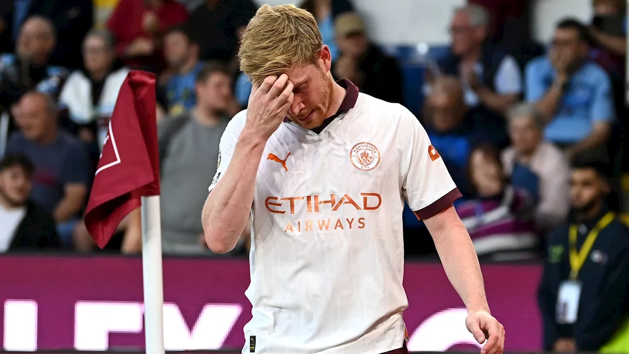 Man City star Kevin De Bruyne blames schedule for 'most serious injury he's ever had' as he compares himself to a car that requires 'major maintenance'