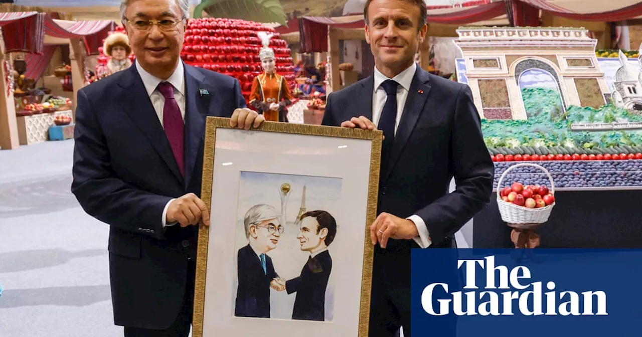 Emmanuel Macron vows to boost French cooperation with Kazakhstan