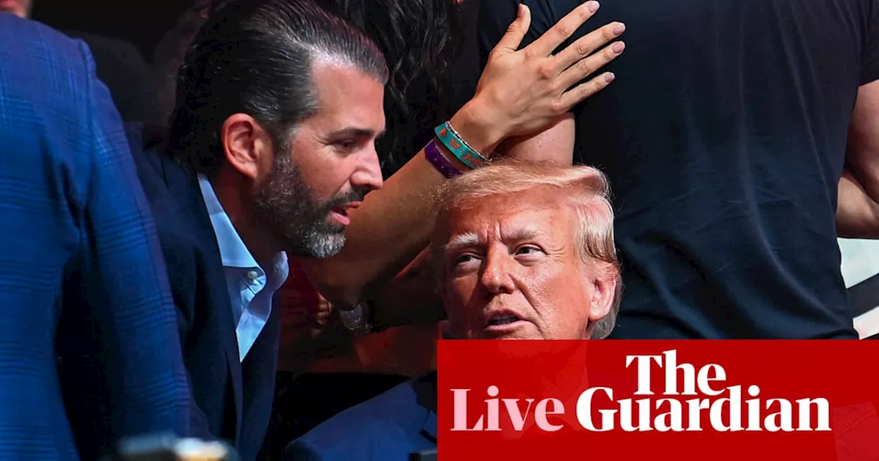 Trump fraud trial: Donald Trump Jr to testify at New York court