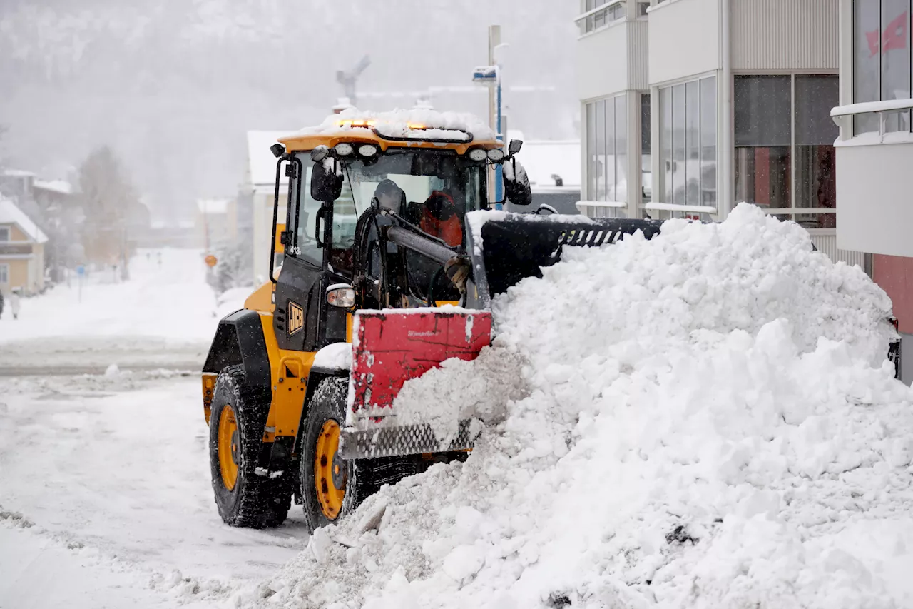 Snösmockan drar vidare – drabbar Västerbotten