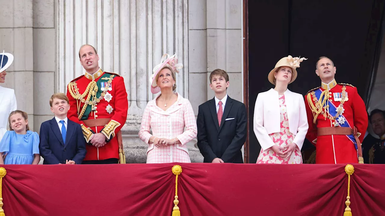 Prince George holds hands with Lady Louise Windsor in sweet unearthed clip