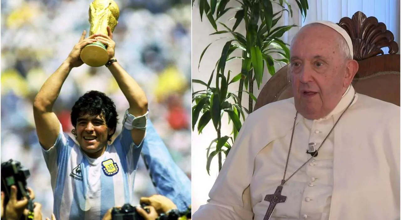 Papa Francesco: «Maradona o Messi? Io dico Pelé. Diego un grande giocatore ​ma come uomo è fallito»