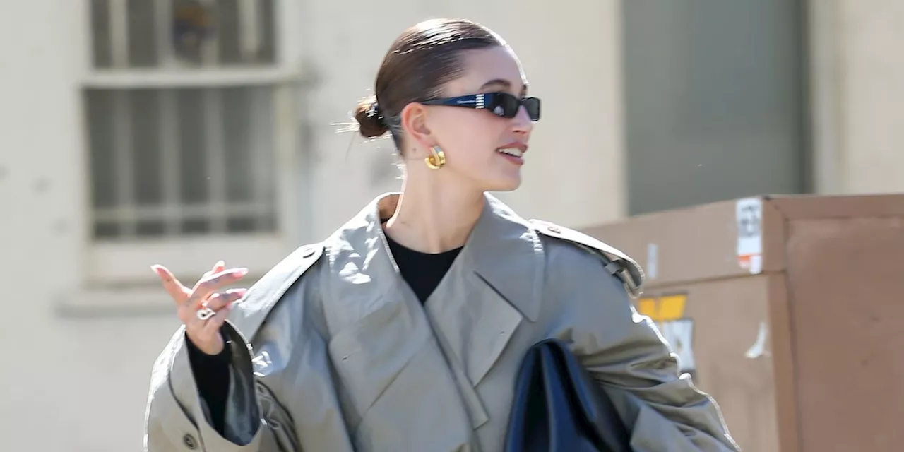 Hailey Bieber Wore the Biker Boot Style Diane Keaton Is a Fan of, Too