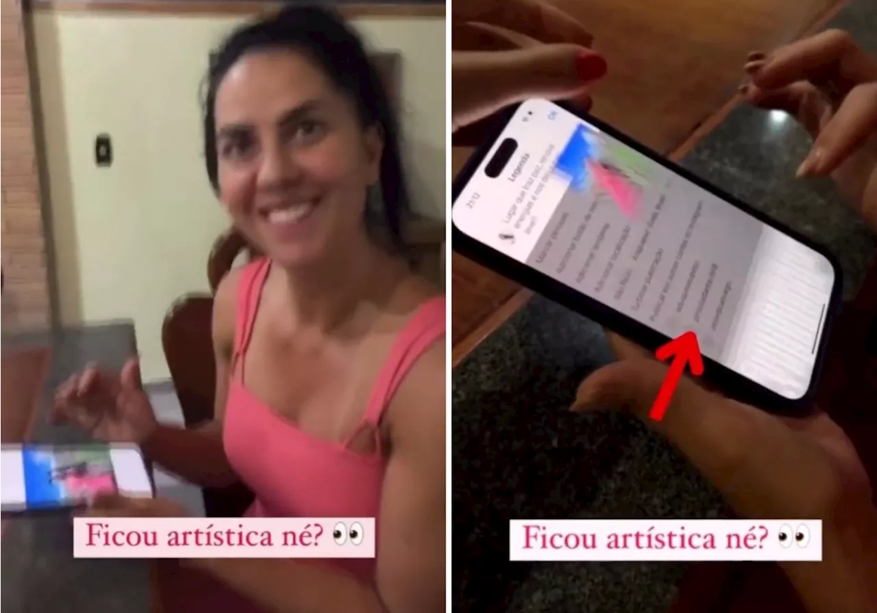 Vídeo mostra perfil fake no celular de Graciele Lacerda; assista